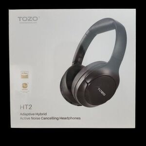 TOZO HT2 Over-ear Active Noise Cancelling Headphones Wireless Bluetooth NIB
